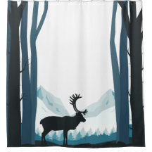 Illustration rustique de nature d'hiver