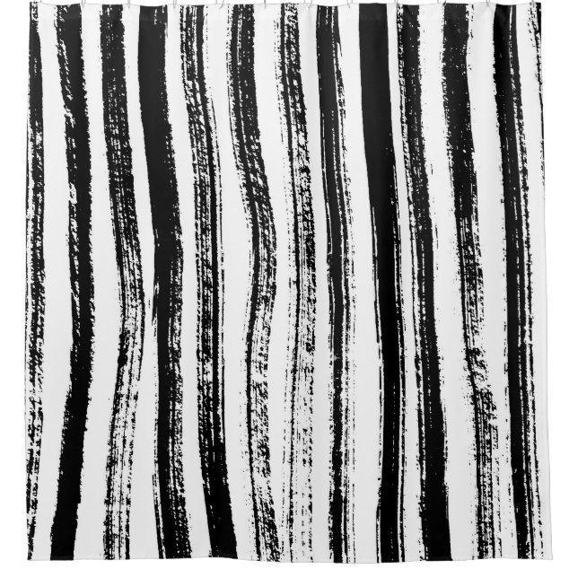 Rideaux De Douche Impression Zebra (Devant)