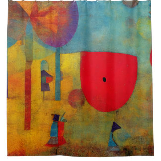 Rideaux De Douche Impressionniste coloré moderne n'importe quel jour