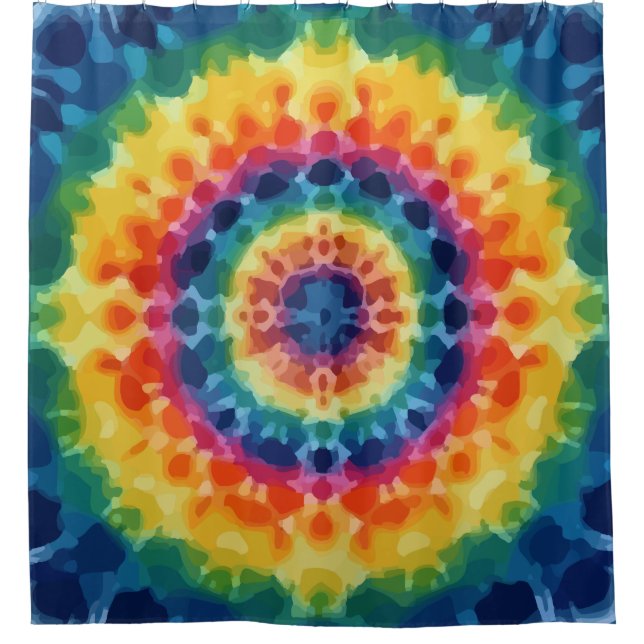 Rideaux De Douche iPhone Tye-Dye-4 / coque ipad (Devant)
