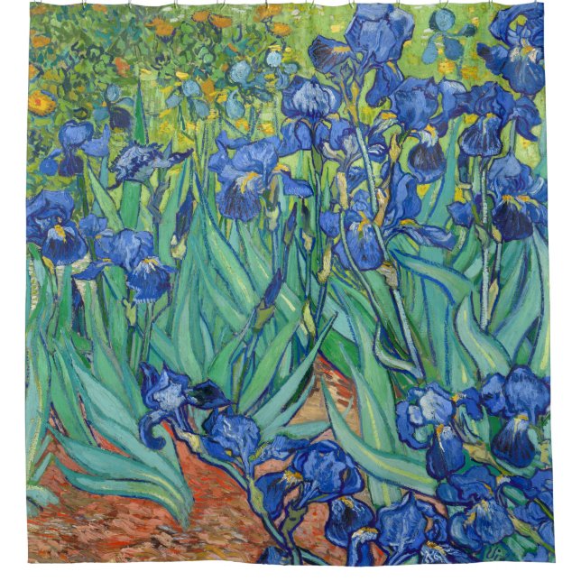 Rideaux De Douche Iris par Van Gogh (Devant)