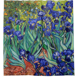 Rideaux De Douche Irises par Vincent van Gogh