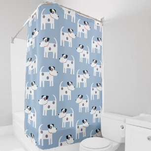 Rideaux De Douche Jack Russell Parson Terrier Chien Motif