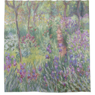Rideaux De Douche Jardin de l'artiste à Giverny par Claude Monet