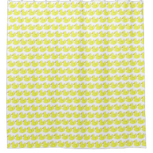 Rideaux De Douche Jaune Baignoire de canard en caoutchouc Jaune Duck
