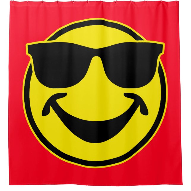 Rideaux De Douche Jaune cool + votre dos. & idées (Devant)