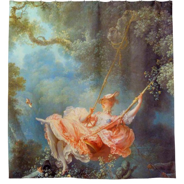 Rideaux De Douche Jean Honore Fragonard The Swing (Devant)