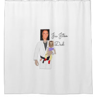 Jiu Jitsu Papa photos personnalisées et texte manu
