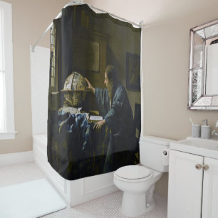 Rideaux De Douche Johannes Vermeer - L'astronome