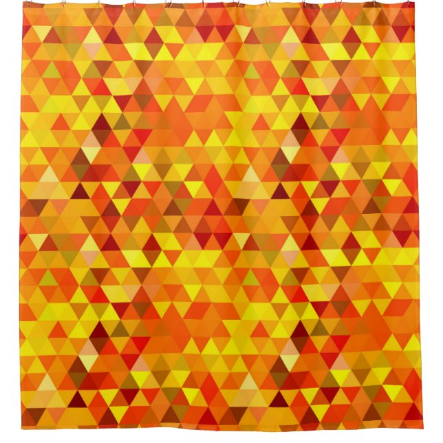 Rideaux De Douche Joli motif I de triangle + vos idées (Devant)