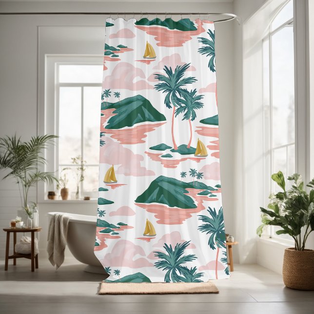 Rideaux De Douche Jolie vue naturelle (Créateur téléchargé)
