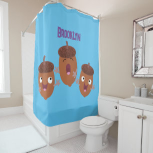 Rideaux De Douche Jolies chansons chantent des chansons pour les enf