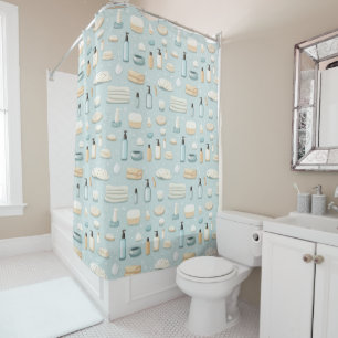 Rideaux De Douche Jolies Trousses de Toilette pour Enfants Décoratio