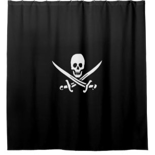 Rideaux De Douche Jolly roger pirate