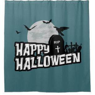 Rideaux De Douche Joyeux Halloween