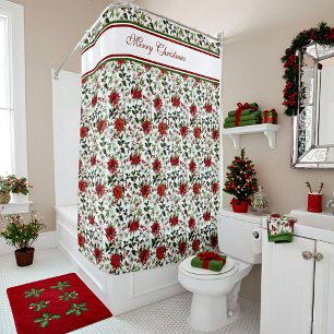 Rideaux De Douche Joyeux Noël