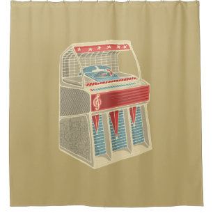 Rideaux De Douche Juke-box