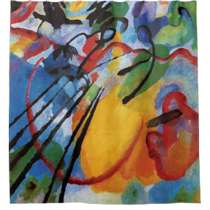 Rideaux De Douche Kandinsky - Improvisation 26 (Rameurs)