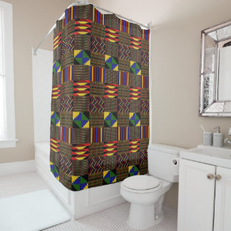 Rideaux De Douche Kente Cloth