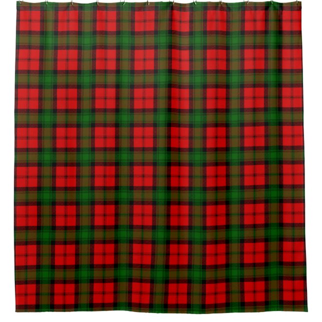Rideaux De Douche Kerr Tartan (Devant)