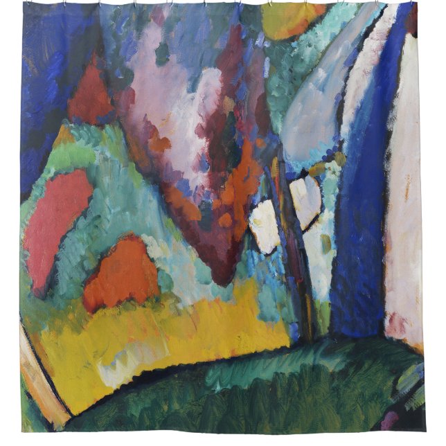 Rideaux De Douche La cascade - Wassily Kandinsky (Devant)