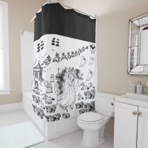 Rideaux De Douche La Cérémonie Hantée-
