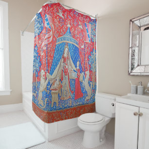 Rideaux De Douche La Dame et la licorne / A Mon Seul Desir