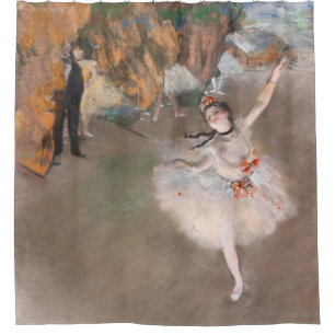 Rideaux De Douche La danseuse étoile au stade Edgar Degas Ballet