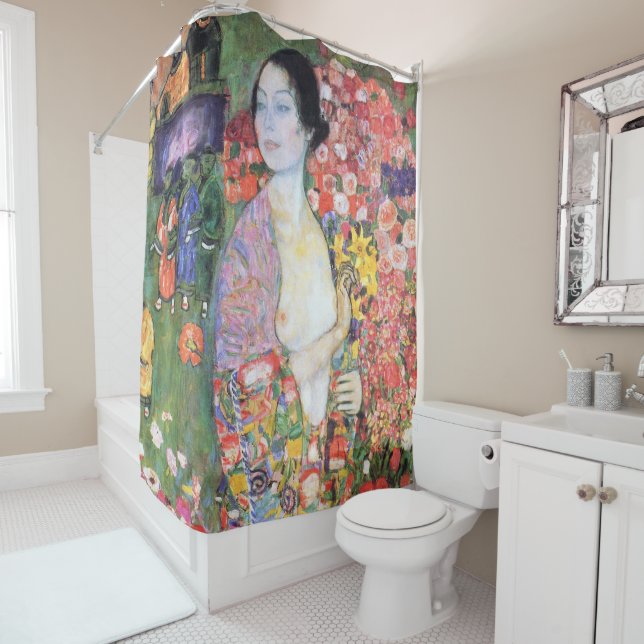 Rideaux De Douche La Danseuse, Gustav Klimt (En situation)