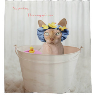 Rideaux De Douche La douche est ma zone sûre