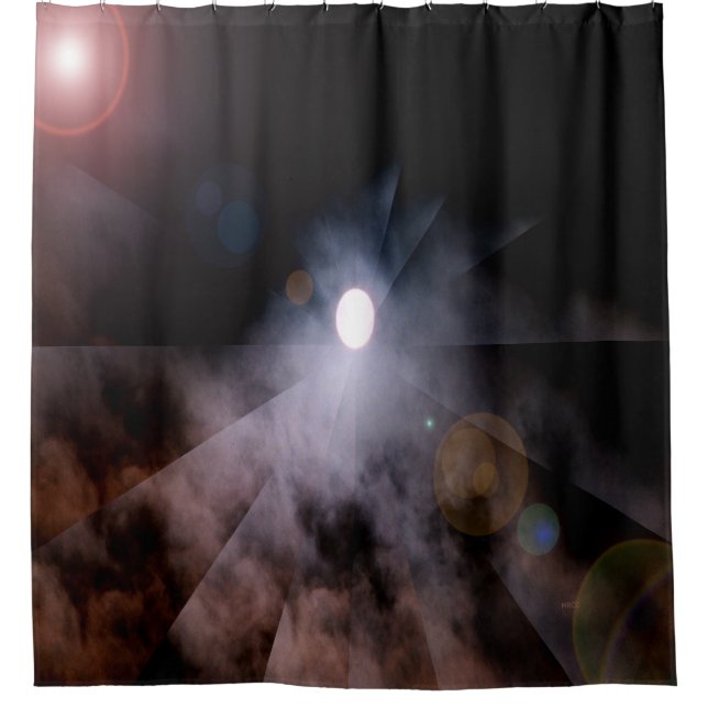 Rideaux De Douche La Galaxie..... (Devant)