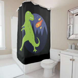 Rideaux De Douche La météorite qui a collé