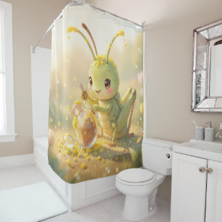 Rideaux De Douche La sauterelle et le chef-d'œuvre de nectar