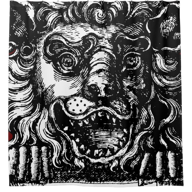 Rideaux De Douche La taverne du lion de William Hogarth (Devant)