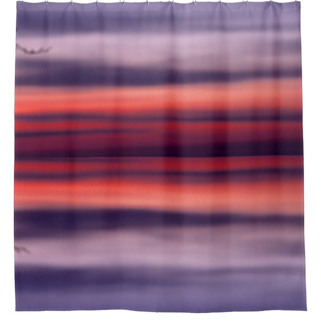 Rideaux De Douche Lac Supérieur Sunrise Photo Duluth Minnesota (Devant)