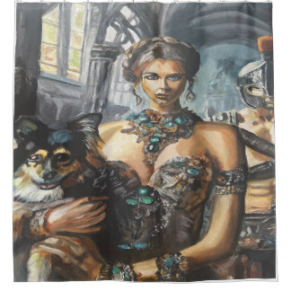 Rideaux De Douche Lady et Doggie