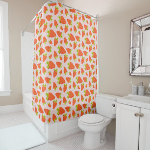 Rideaux De Douche Lait de fraise