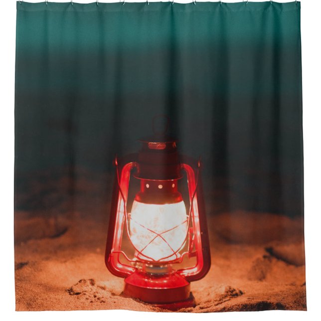 Rideaux De Douche Lampe à huile (Devant)