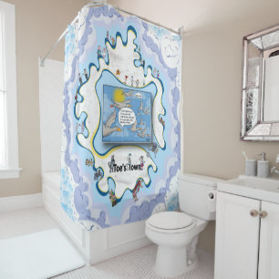 Rideaux De Douche Largage Céleste Fête des Pères