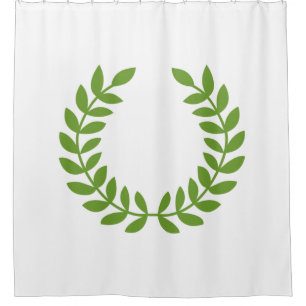 Rideaux De Douche Laurel Wreath (Symbole grec ancien)