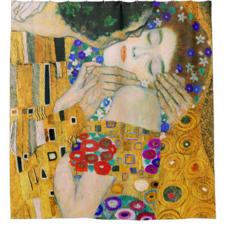 Rideaux De Douche Le Baiser de Gustav Klimt