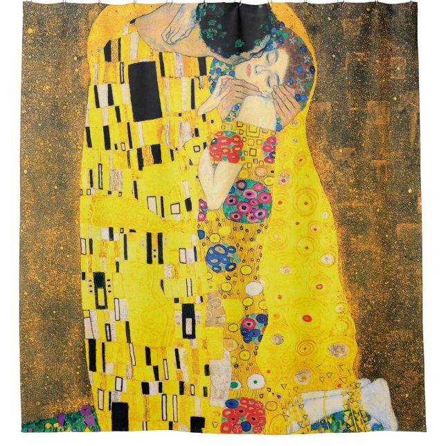 Rideaux De Douche Le baiser par Gustav Klimt (Devant)