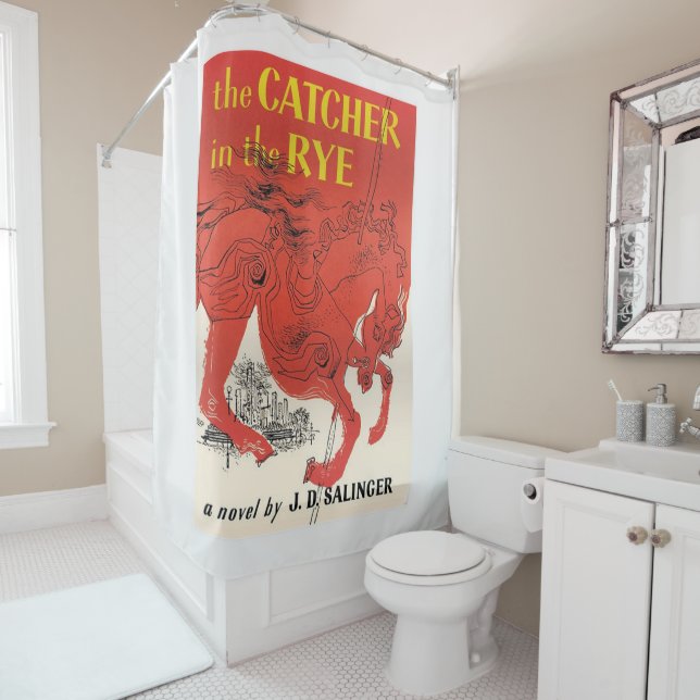Rideaux De Douche LE CACHER DANS LE RYE par J.D. SALINGER (En situation)