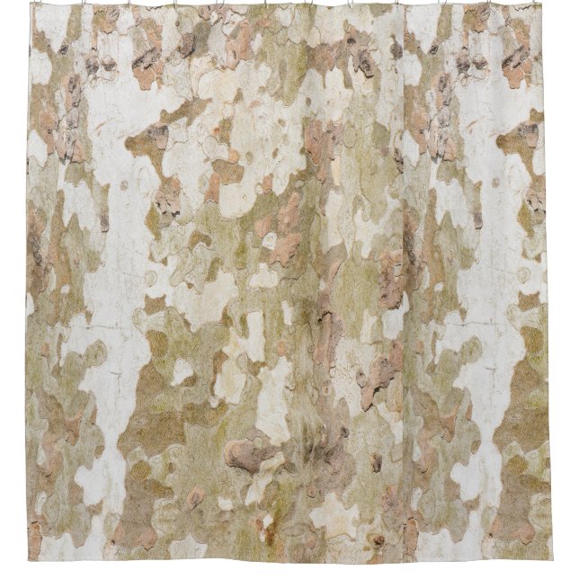 Rideaux De Douche Le camouflage de l'arbre de l'avion ressemble à un (Devant)