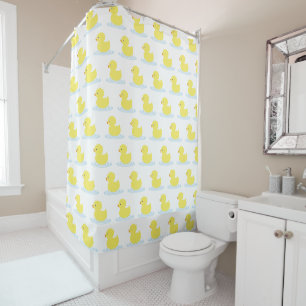 Rideaux De Douche Le Canard jaune mou moderne