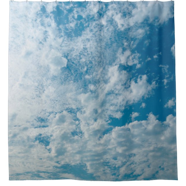 Rideaux De Douche Le ciel dégagé le jour où la lumière passait (Devant)