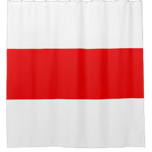 Rideaux De Douche Le drapeau de la Biélorussie symbole de la révol