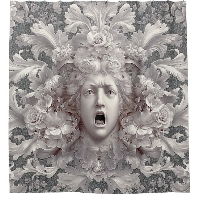 Rideaux De Douche Le fantôme du voile (Devant)