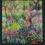 Rideaux De Douche Le jardin d'Iris par Claude Monet<br><div class="desc">Le jardin d'Iris par Claude Monet.
Visitez mon magasin pour un design plus intéressant et plus de choix de couleurs => zazzle.com/colorfulworld*</div>