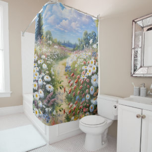 Rideaux De Douche le langage des fleurs